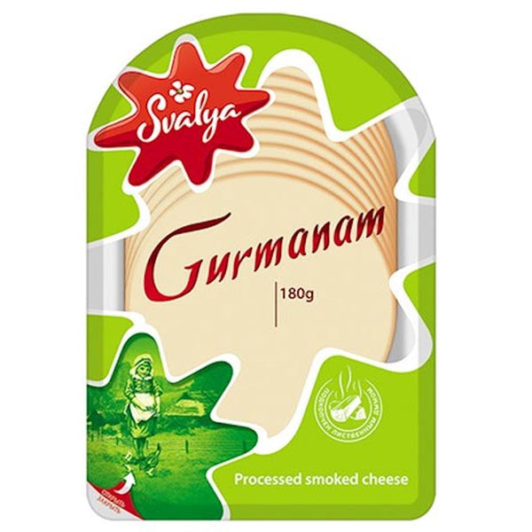 Sliced Cheese Gurmanams 45% Smoked – 5.29 oz (150gr)